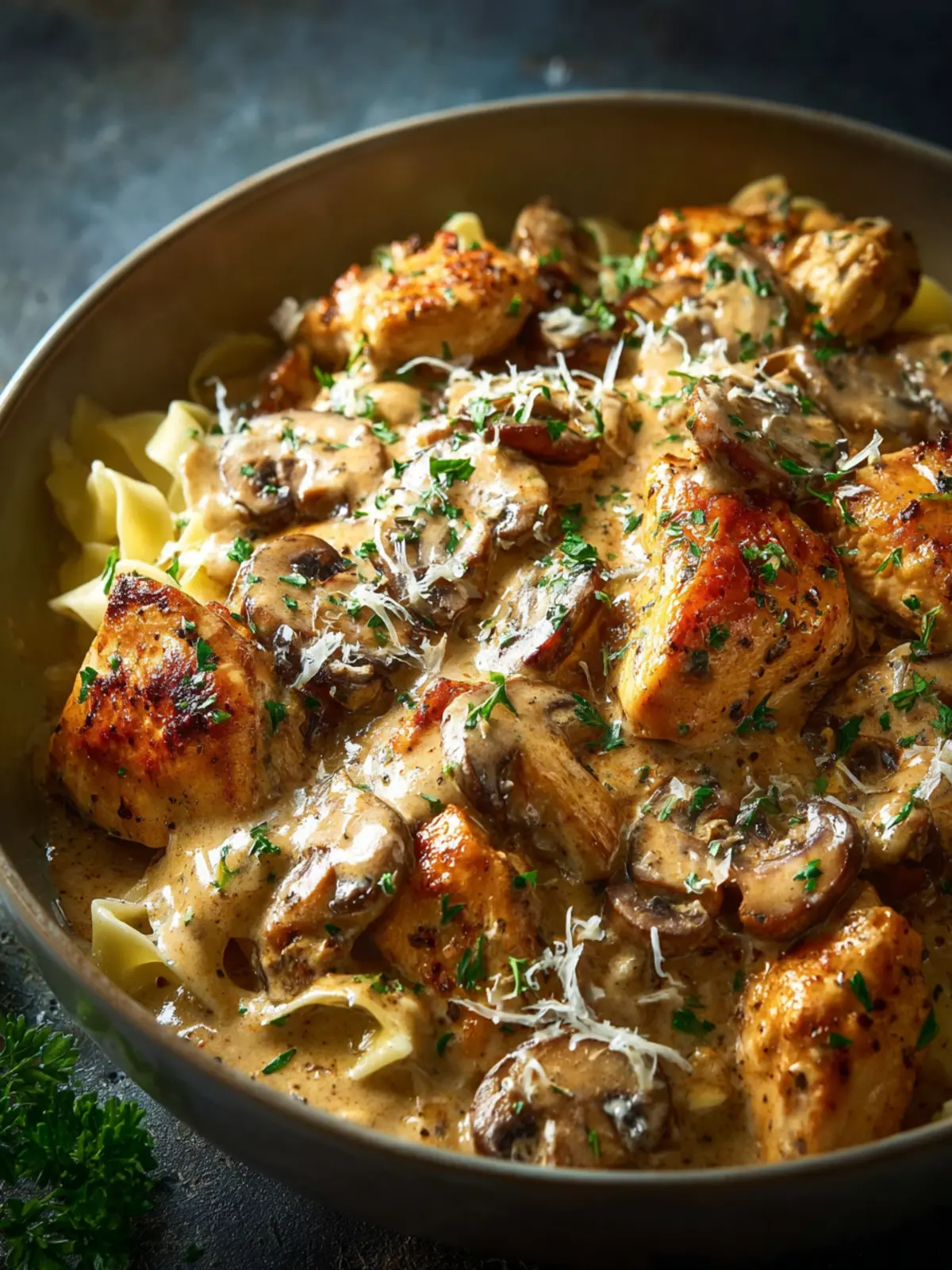 Delicious Rich Chicken Stroganoff Recipe for Comfort Food Lovers First Image