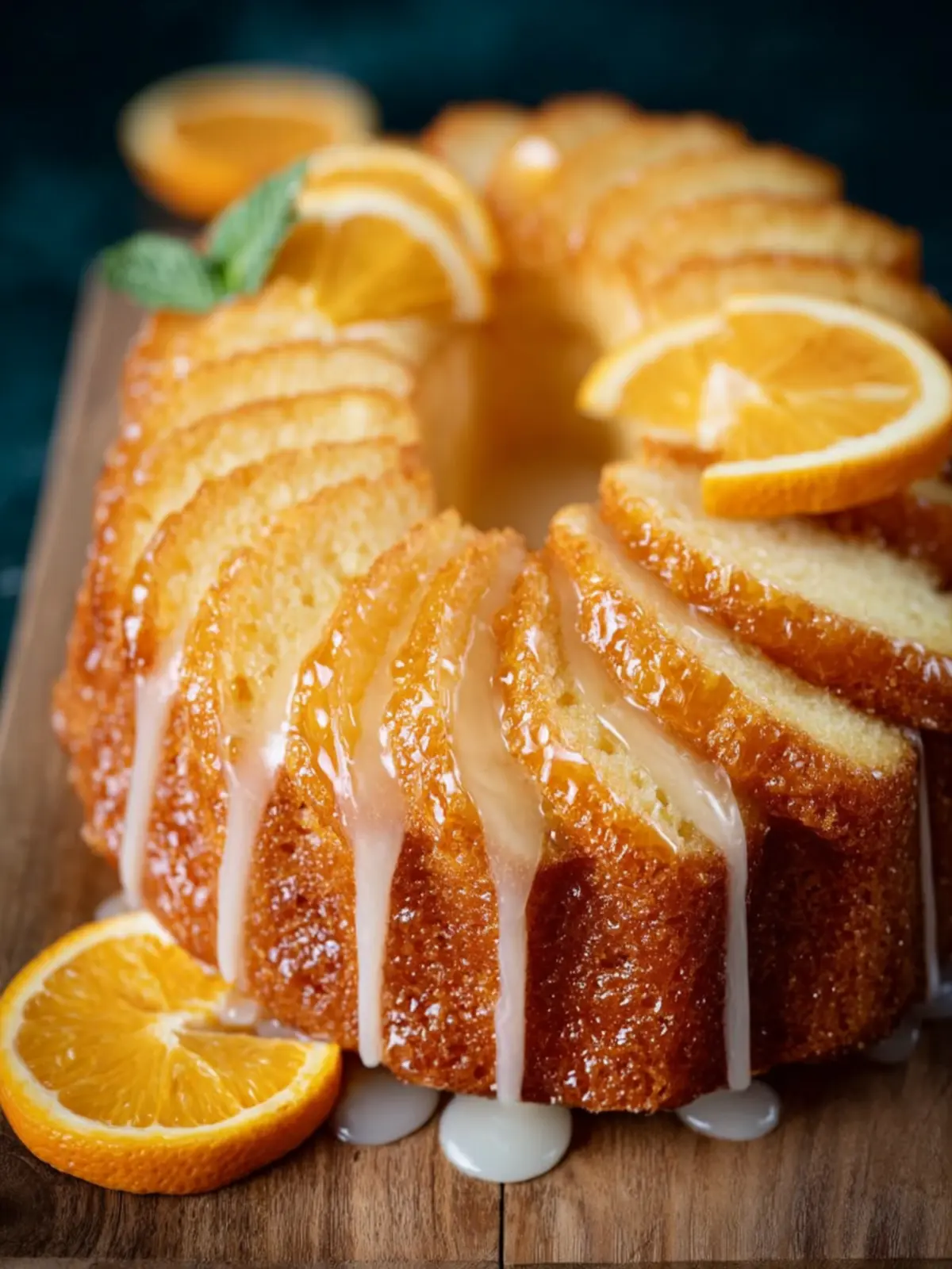 Orange Pound Cake (1-2-3-4 Cake) First Image