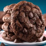 Double Chocolate Chip Cookies First Image