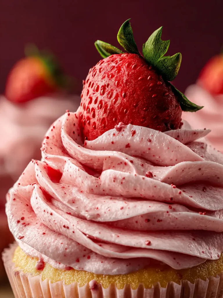 Irresistible Strawberry Frosting Recipe for Dreamy Cakes First Image