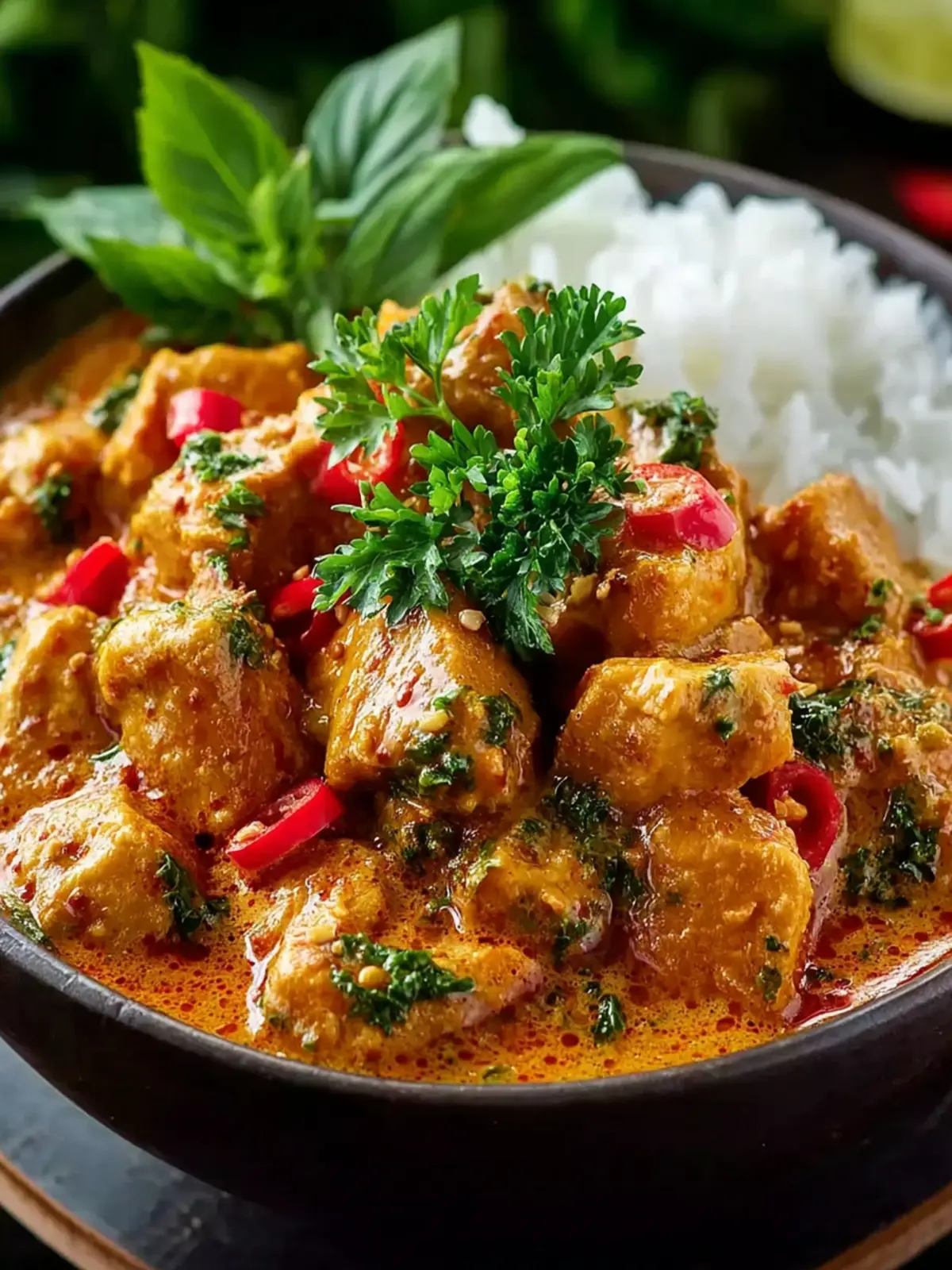 Thai Chicken Satay Curry: An Incredible 5-Ingredient Recipe First Image