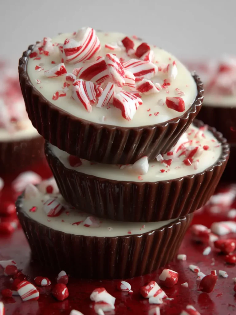 Peppermint Bark Cups First Image