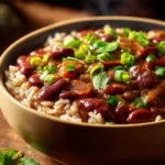 Comforting Red Beans and Rice Recipe for Cozy Nights First Image