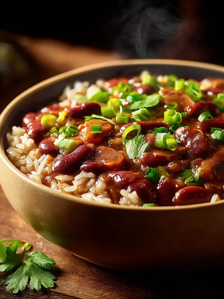 Comforting Red Beans and Rice Recipe for Cozy Nights First Image