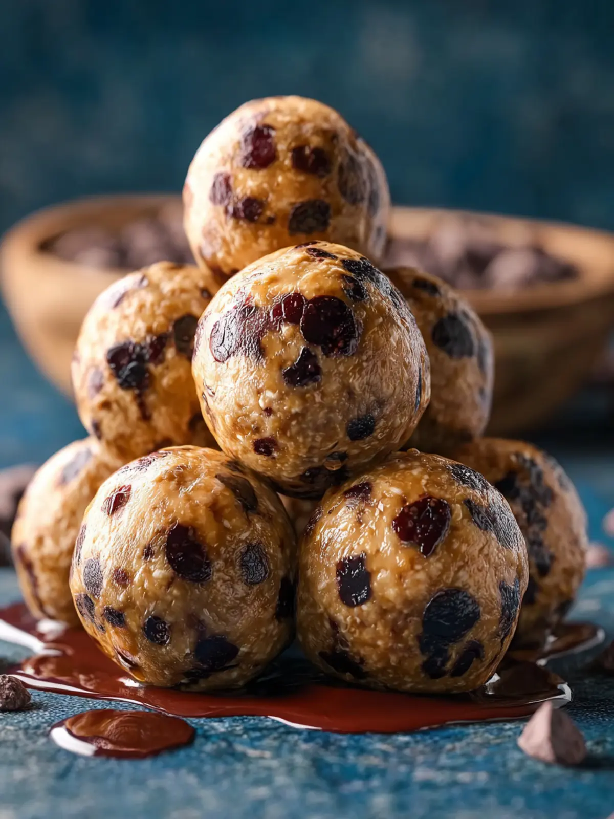 No Bake Chocolate Chip Cookie Balls: Easy Recipe Awaits! First Image