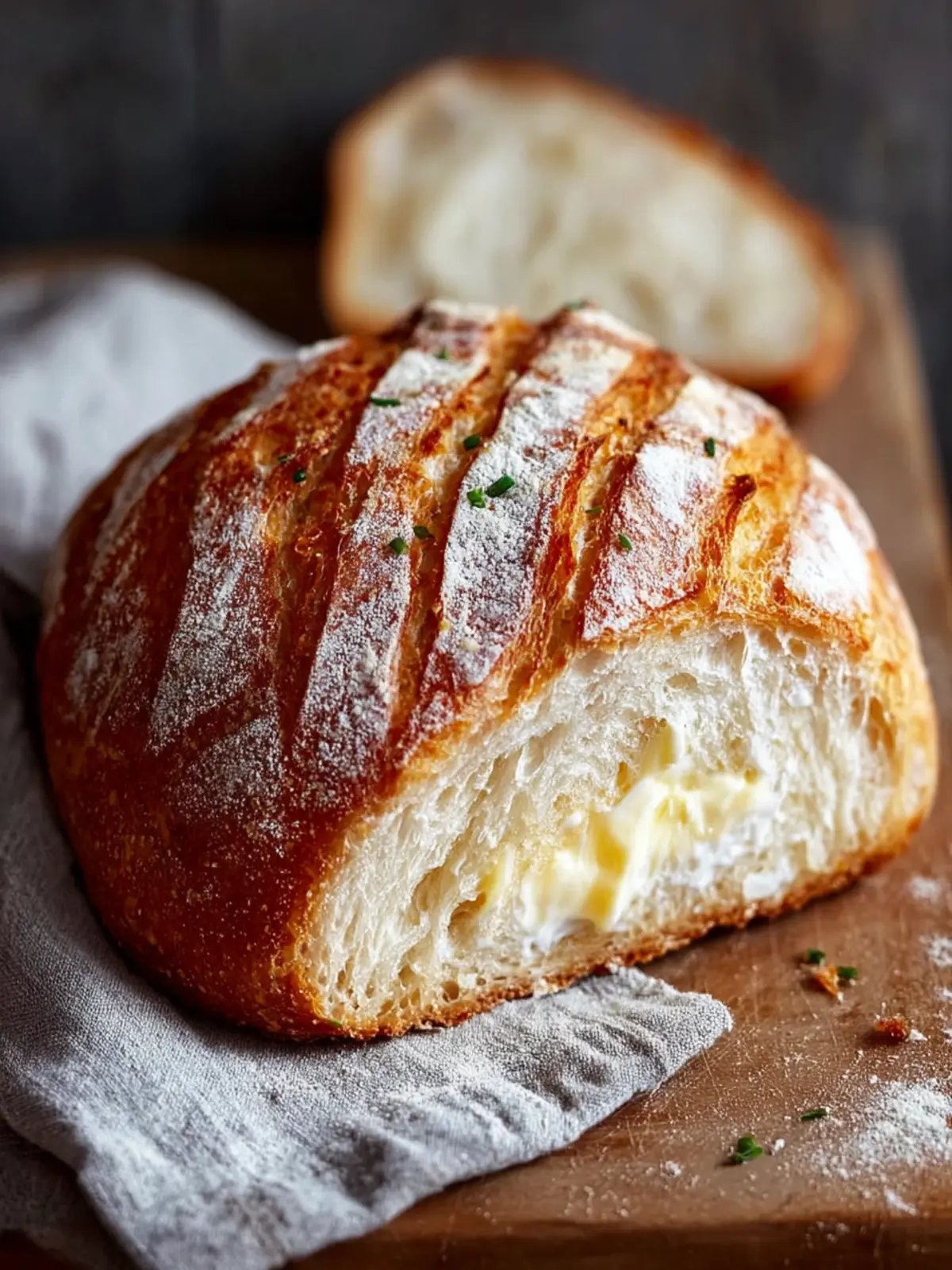 Classic Sourdough Bread With Starters First Image