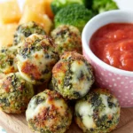 Cheesy Baked Kale Bites First Image