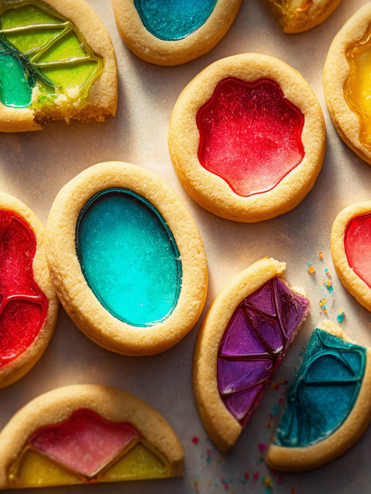 Stained Glass Cookies: Irresistibly Sweet Holiday Treats 7