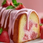 Delicious Strawberry Milkshake Pound Cake Recipe to Try Now! First Image