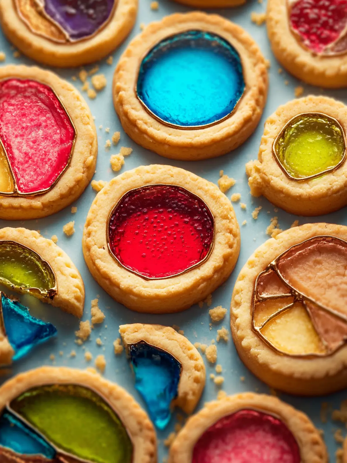 Stained Glass Cookies First Image