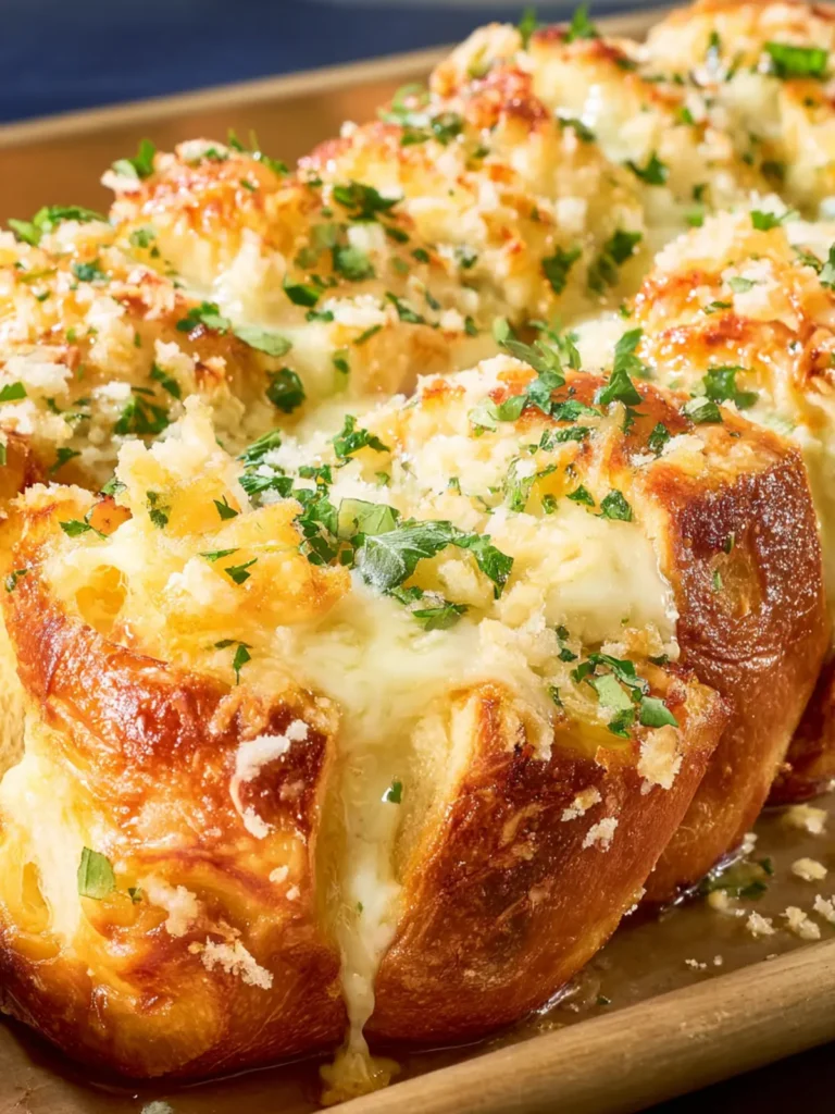 Cheesy Hawaiian Roll Garlic Bread First Image