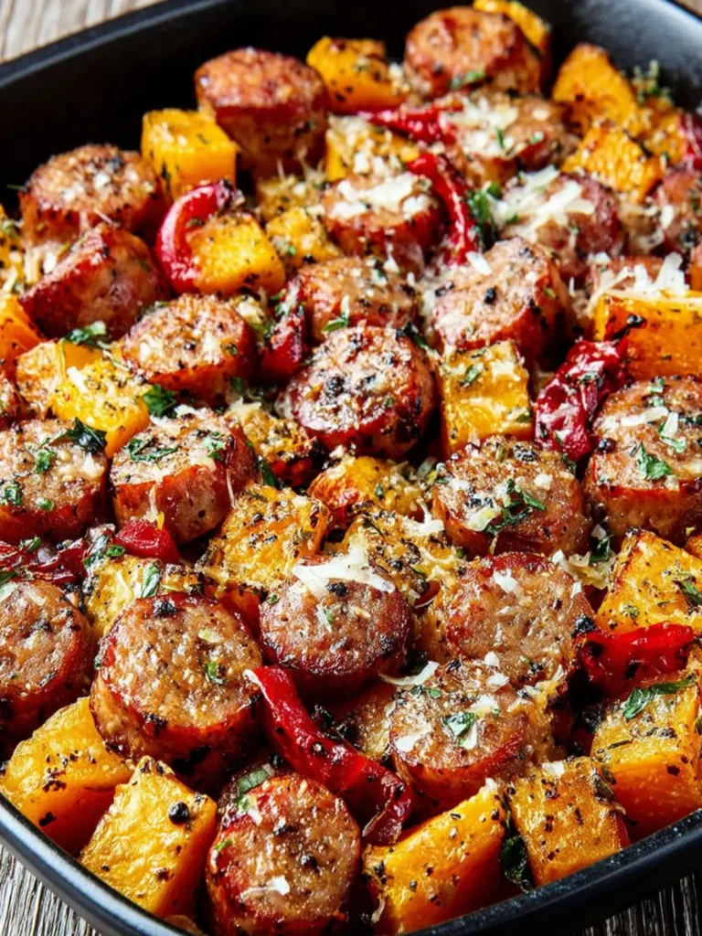 Butternut Squash and Sausage Meal First Image