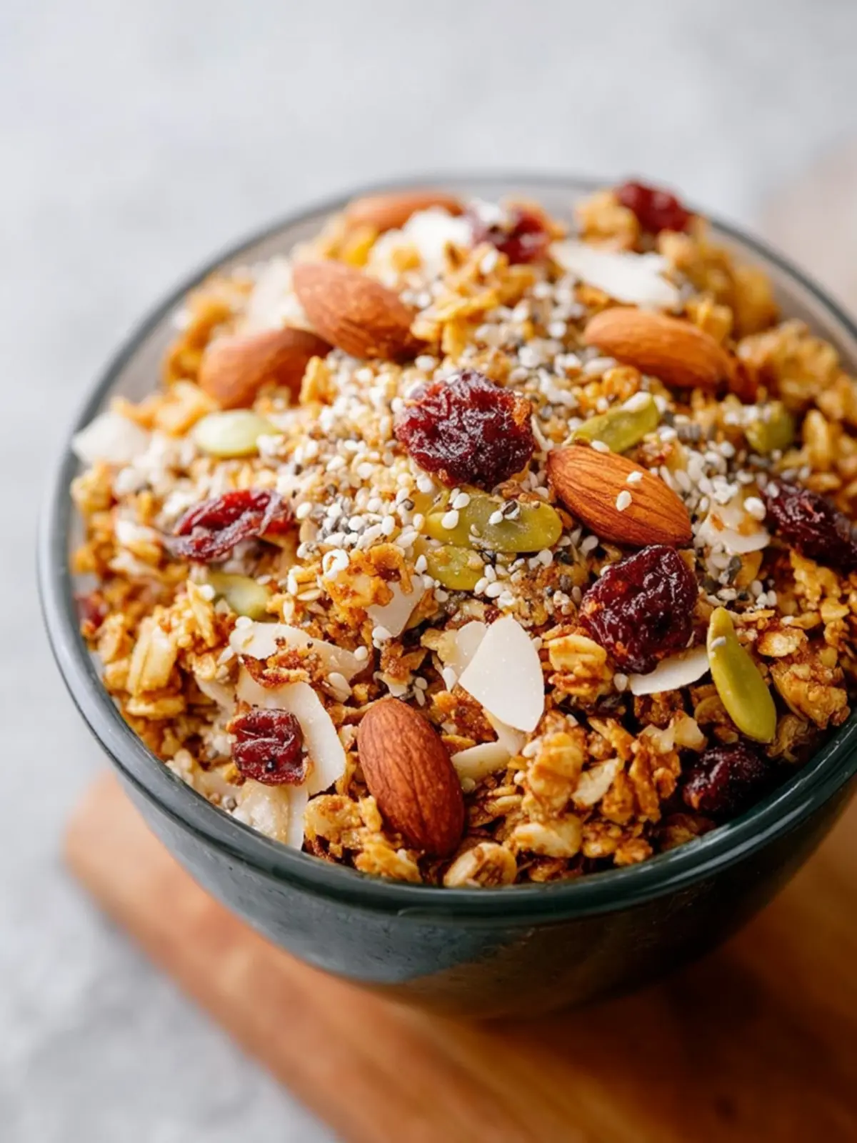 Homemade Healthy Granola Recipe First Image