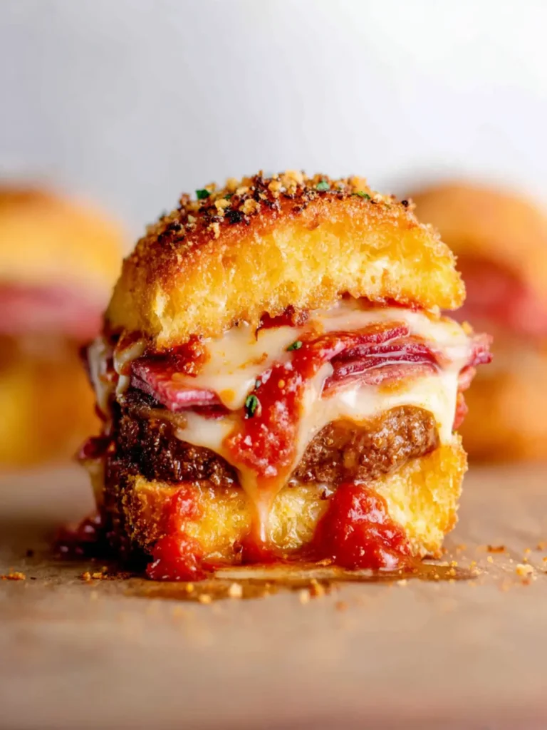 Pizza Sliders Recipe First Image