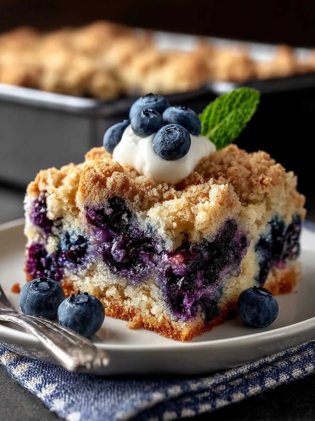 Irresistible Blueberry Buckle Recipe for Summer Delight First Image