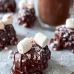 Hot Chocolate Dates with Marshmallow & Dark Chocolate First Image