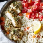One-Pot Pesto Chicken and Rice First Image