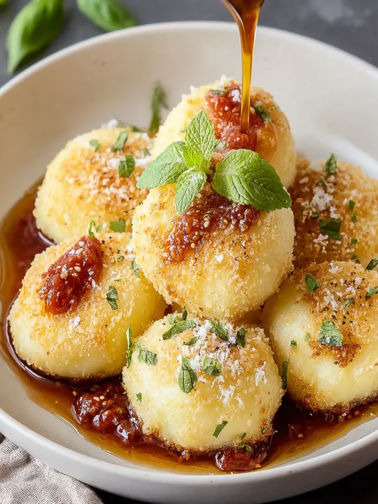 Heavenly Ricotta Gnudi Recipe with Sage Brown Butter First Image