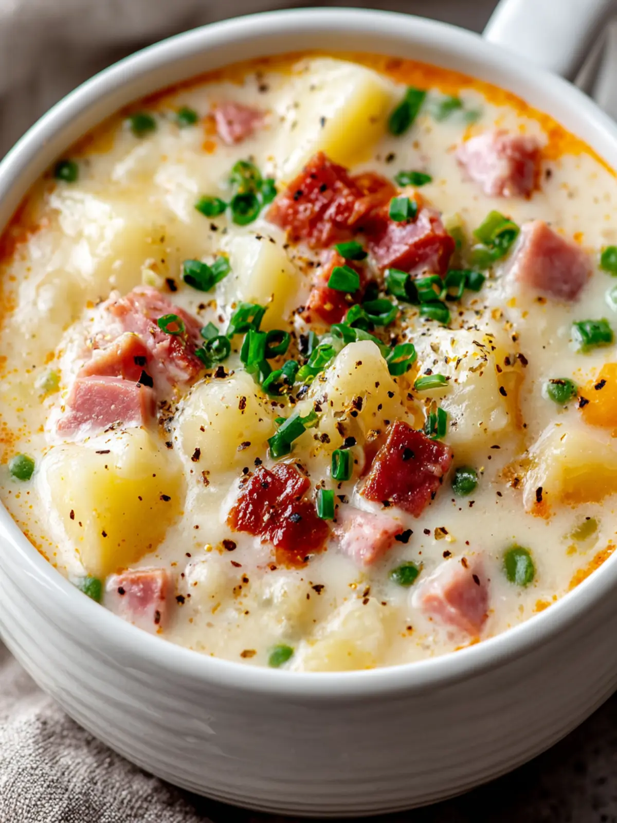 Creamy Ham and Potato Soup: Comfort in Every Spoonful First Image