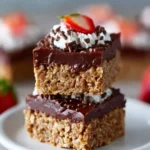 No Bake Chocolate Oatmeal Bars First Image