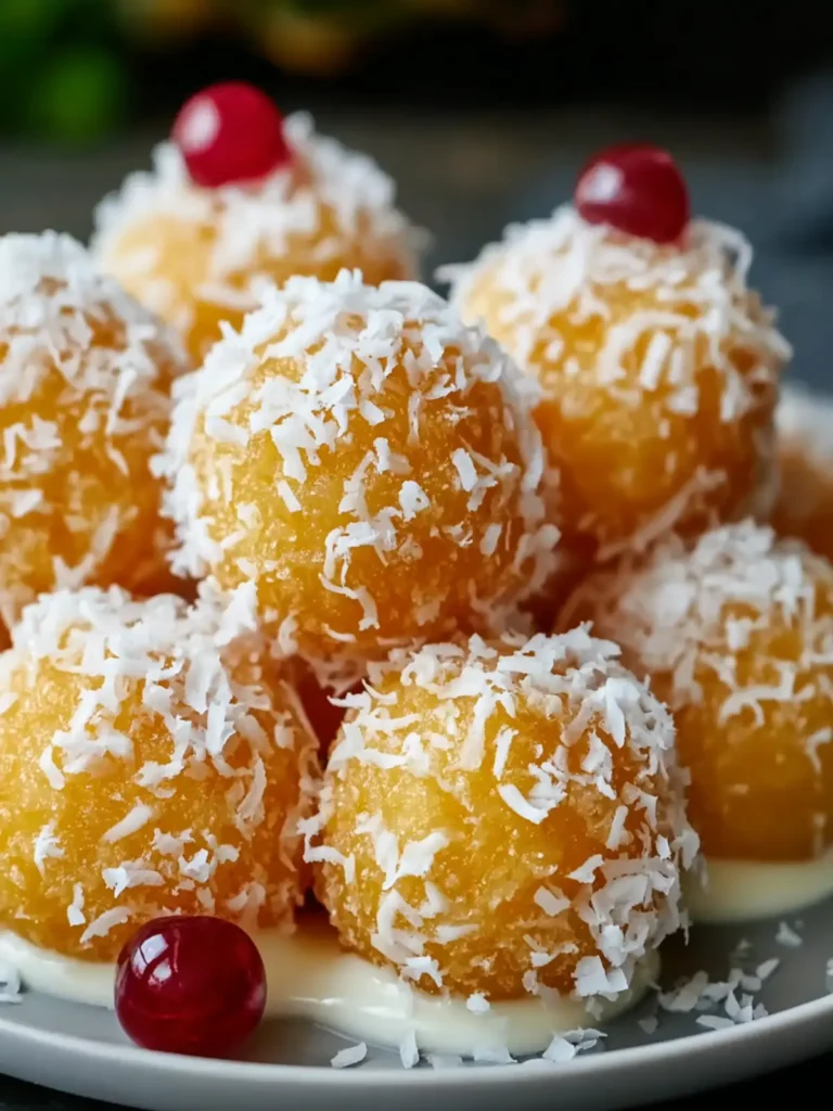 Irresistible Pineapple Balls – A Tropical Delight Recipe First Image