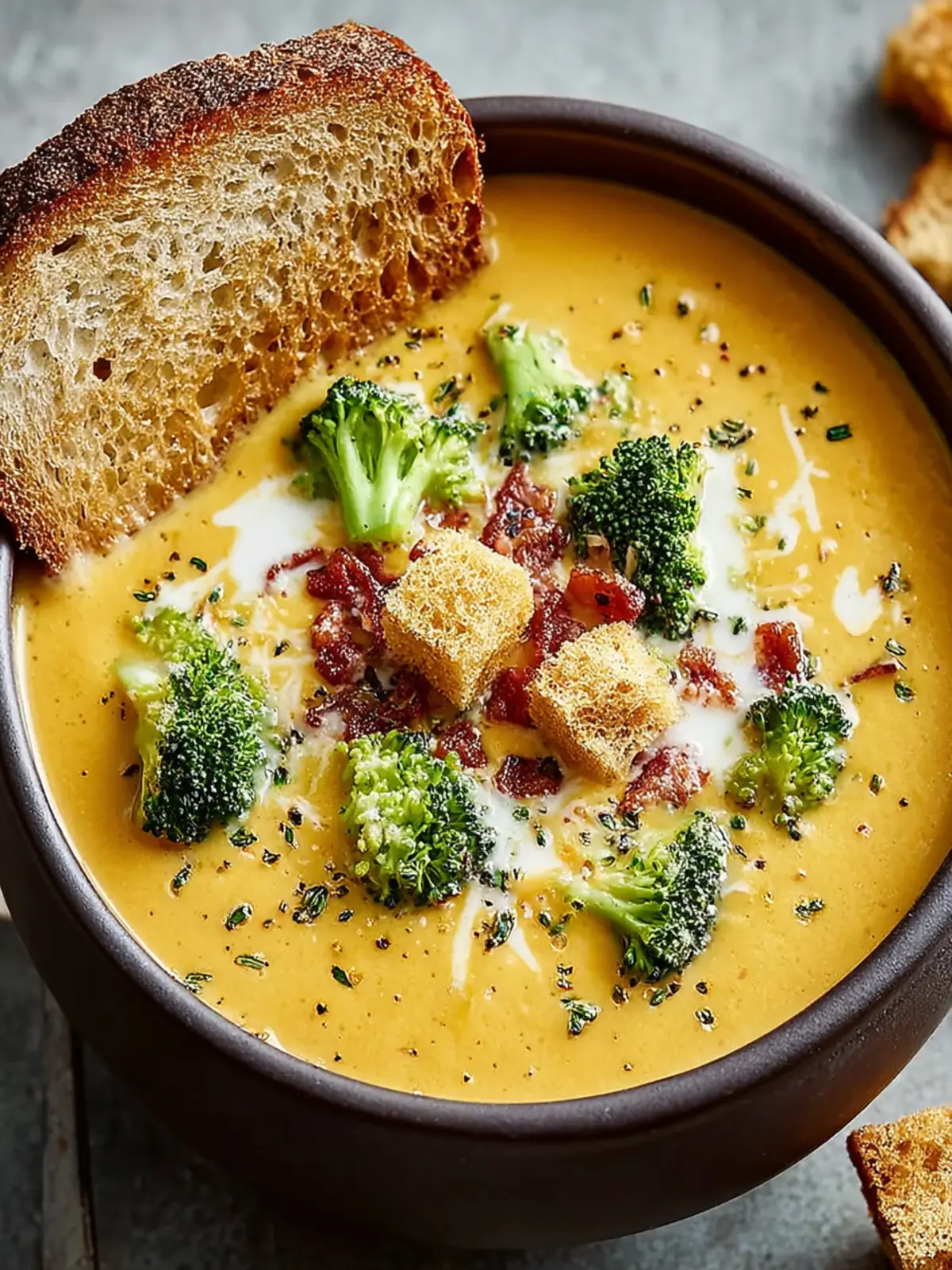 Hearty Broccoli Cheddar Soup: A Cozy Dinner in 50 Minutes First Image