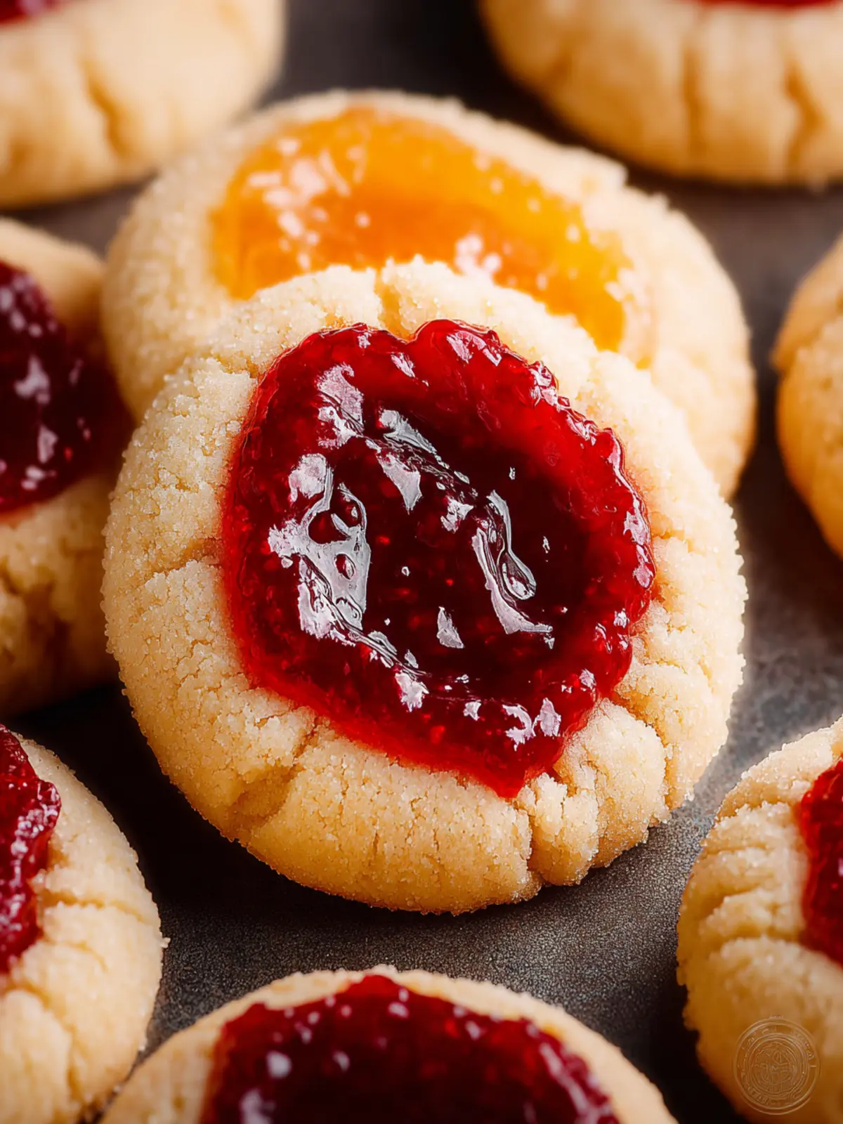 Jam Thumbprint Cookies First Image