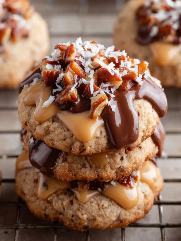 Delicious German Chocolate Cookies First Image