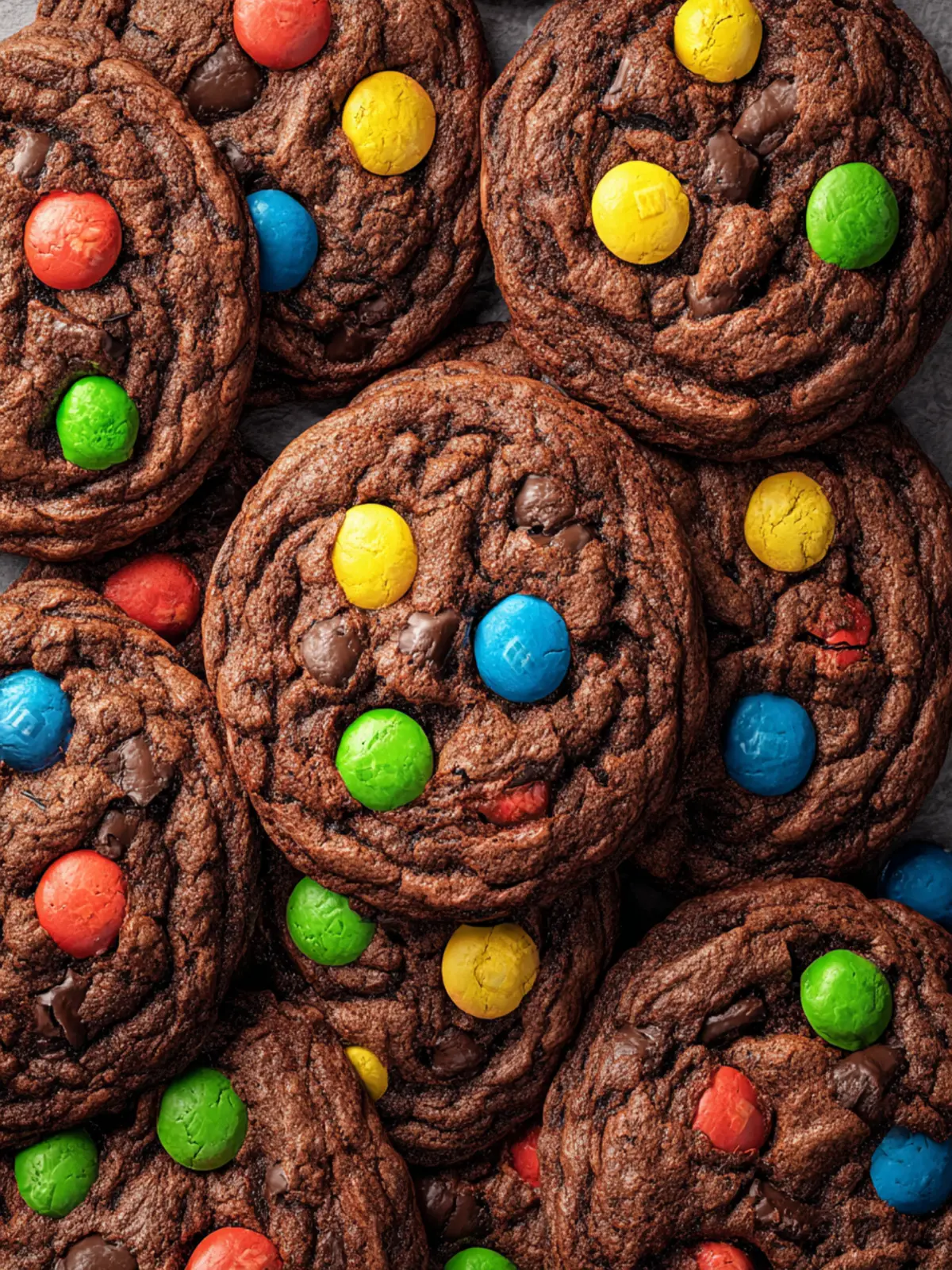 M&M Brownie Mix Cookies – The Ultimate Chewy and Colorful Dessert First Image