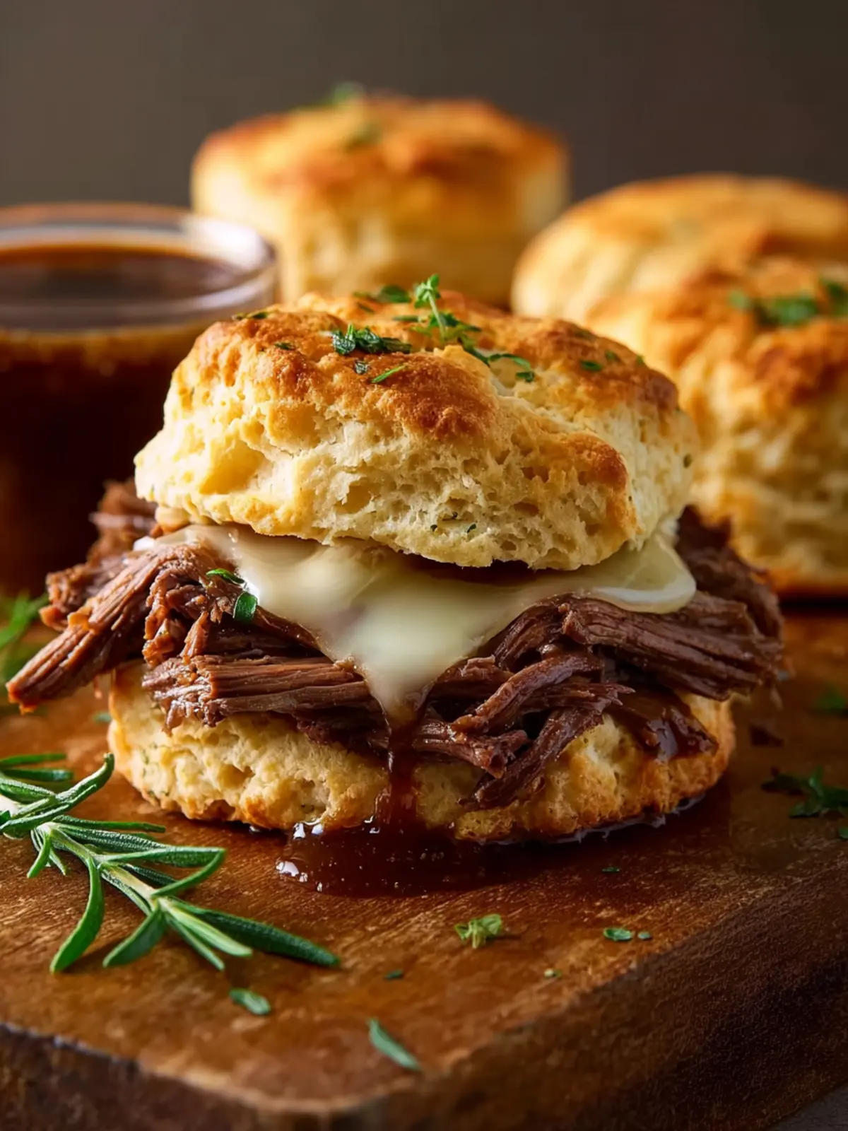 Baked French Dip Biscuits Fourth Image dt0jye