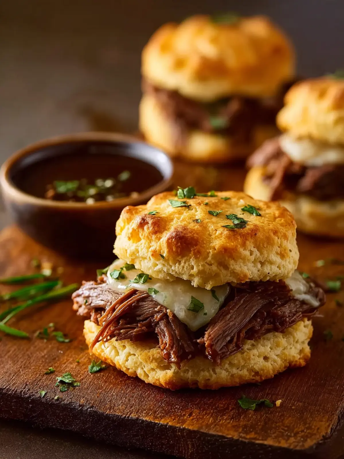 Baked French Dip Biscuits Third Image inyr5l