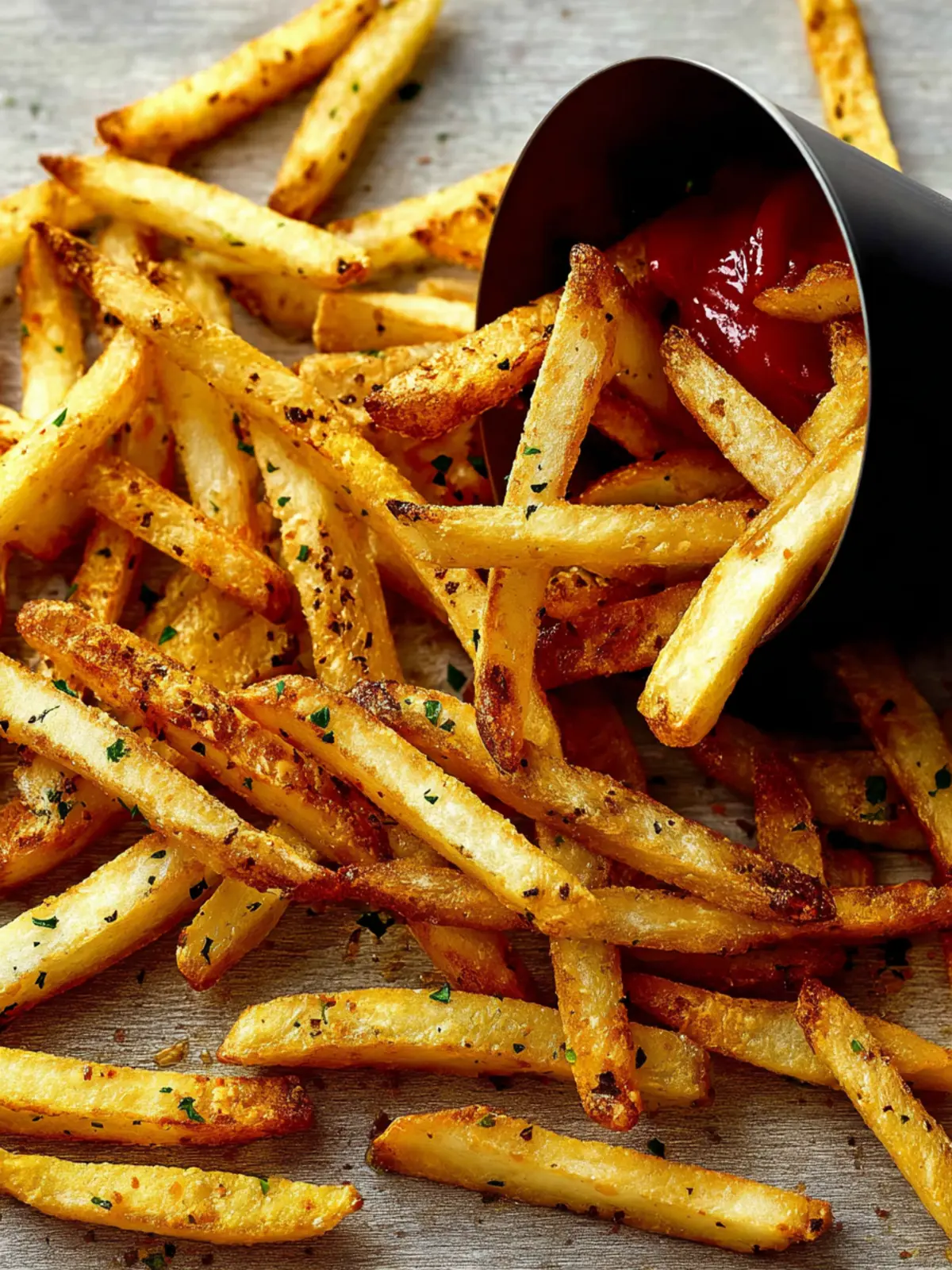 Easy Air Fryer Homemade Crispy French Fries Fourth Image zdy5ia