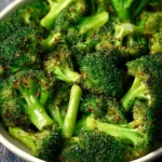 Easy Air Fryer Roasted Broccoli First Image