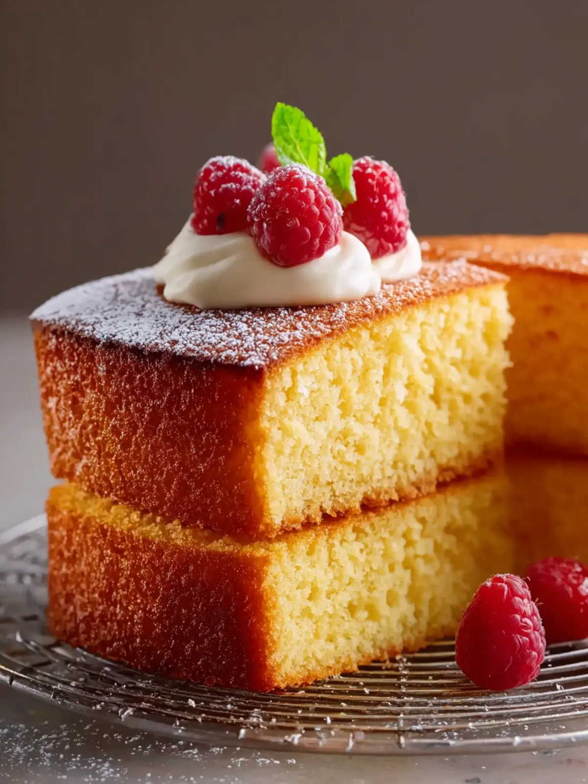 Genoise Sponge Cake First Image