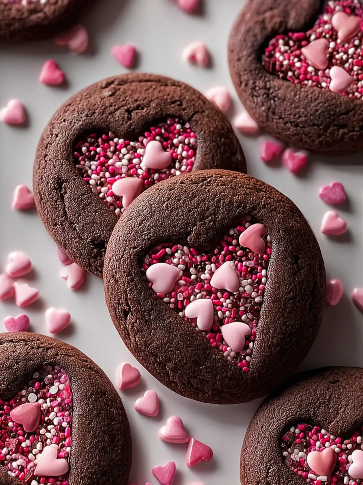 Irresistible Valentine Chocolate Candy Cookies Recipe Fourth Image ffrwy2