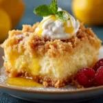 Lemon Cream Cheese Dump Cake First Image