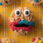 No Flour Monster Cookies First Image