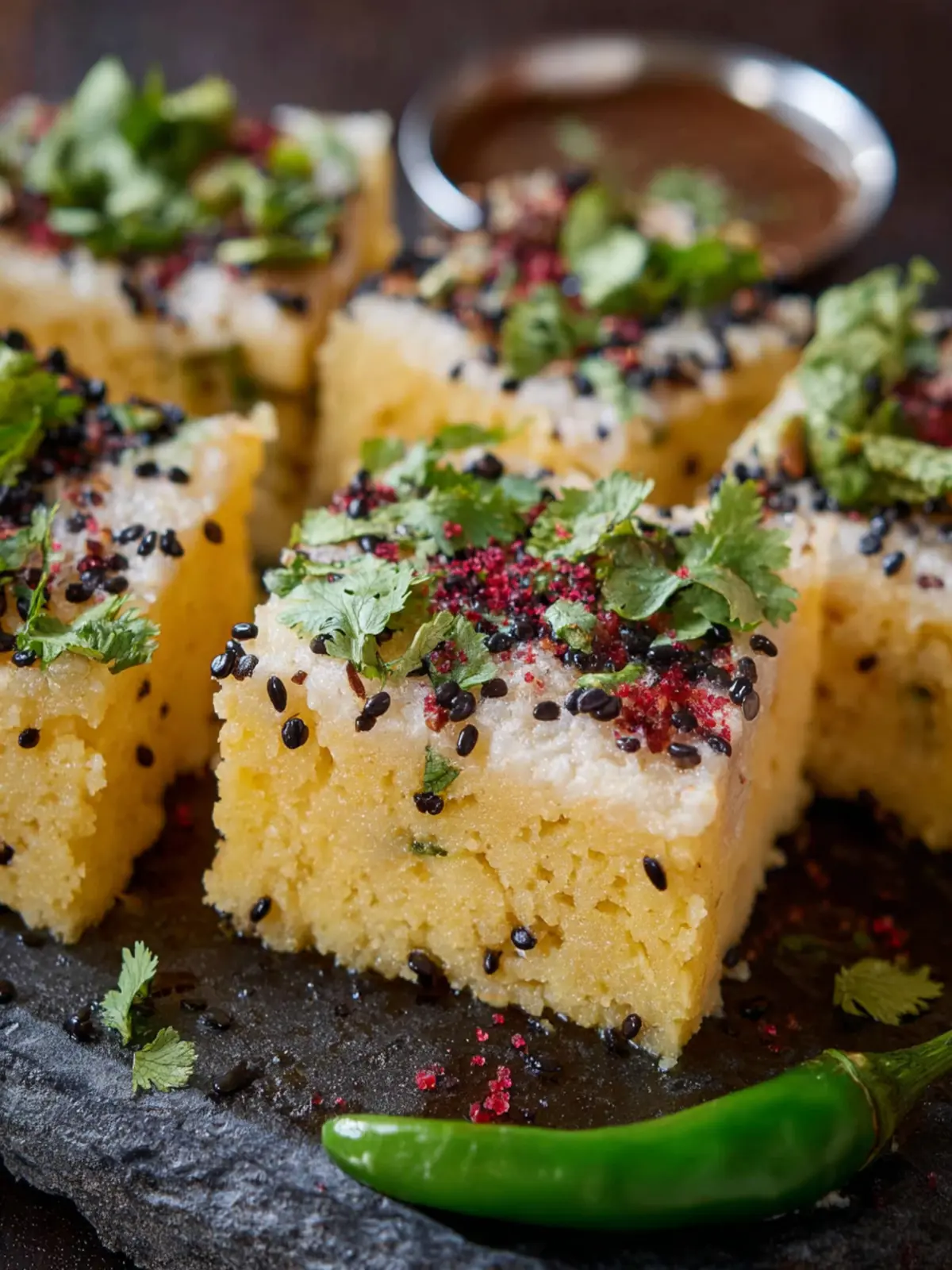 Oats Dhokla Recipe Third Image ddbacn