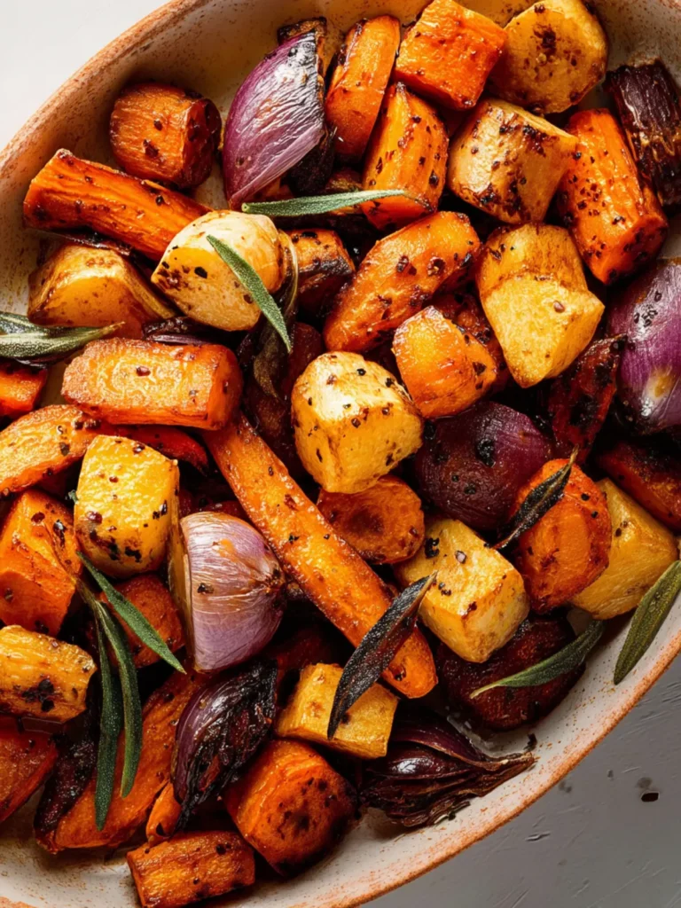 Roasted Root Vegetables First Image