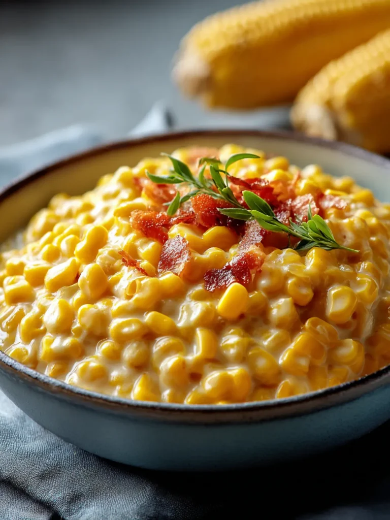 Irresistible Slow-Cooker Creamed Corn Recipe Delight First Image