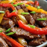 Savory Slow Cooker Pepper Steak Recipe for Busy Nights First Image