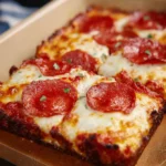 Mini Detroit Style Pizza First Image