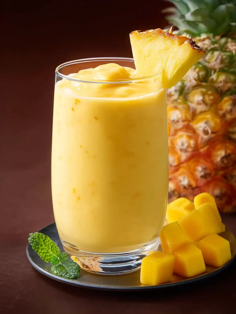 Mango Pineapple Smoothie Recipe First Image