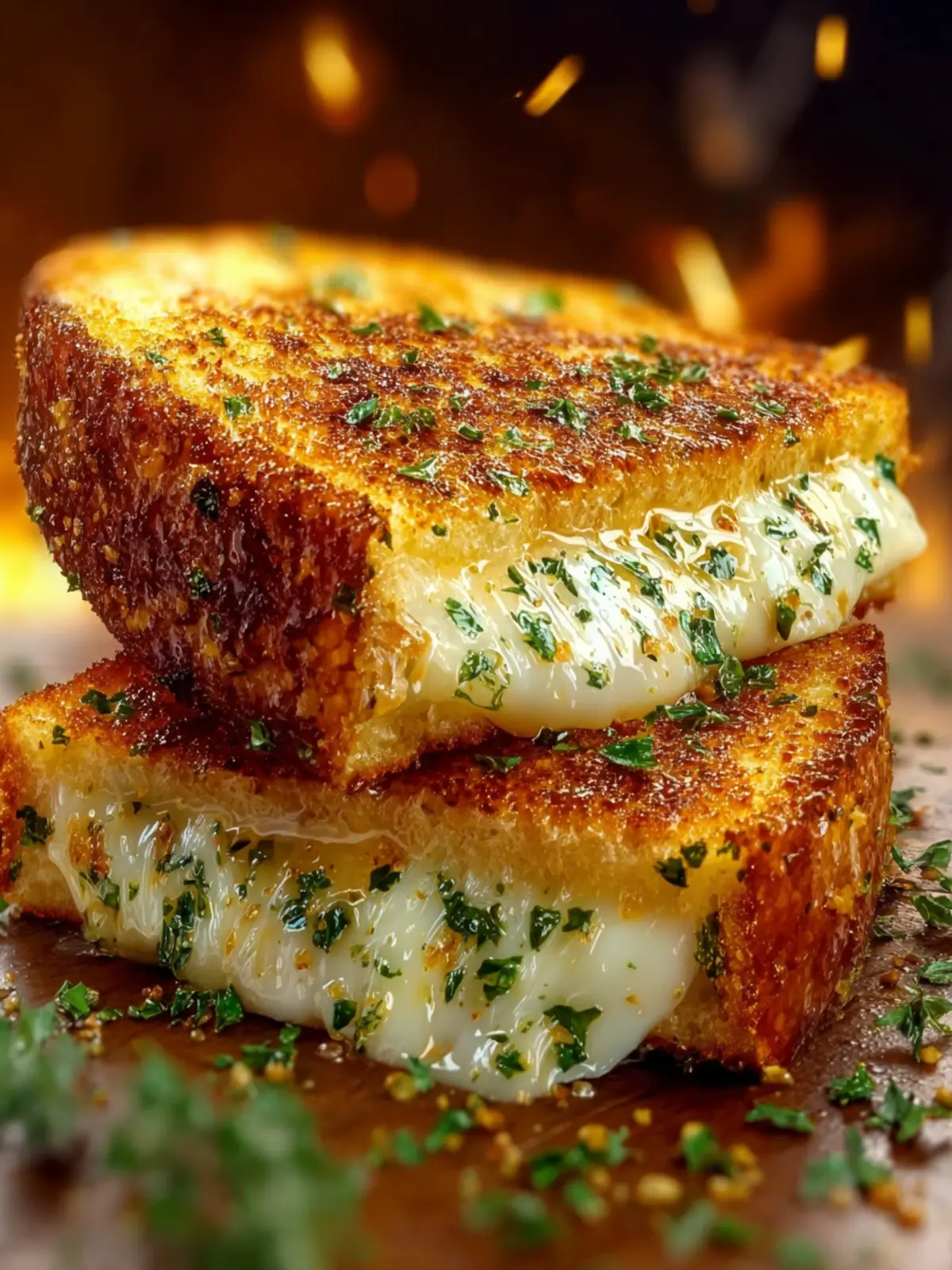Garlic Bread Grilled Cheese: The Ultimate Comfort Indulgence 6