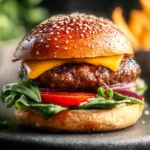 Mouthwatering Air Fryer Hamburgers: Juicy & Easy Recipe First Image