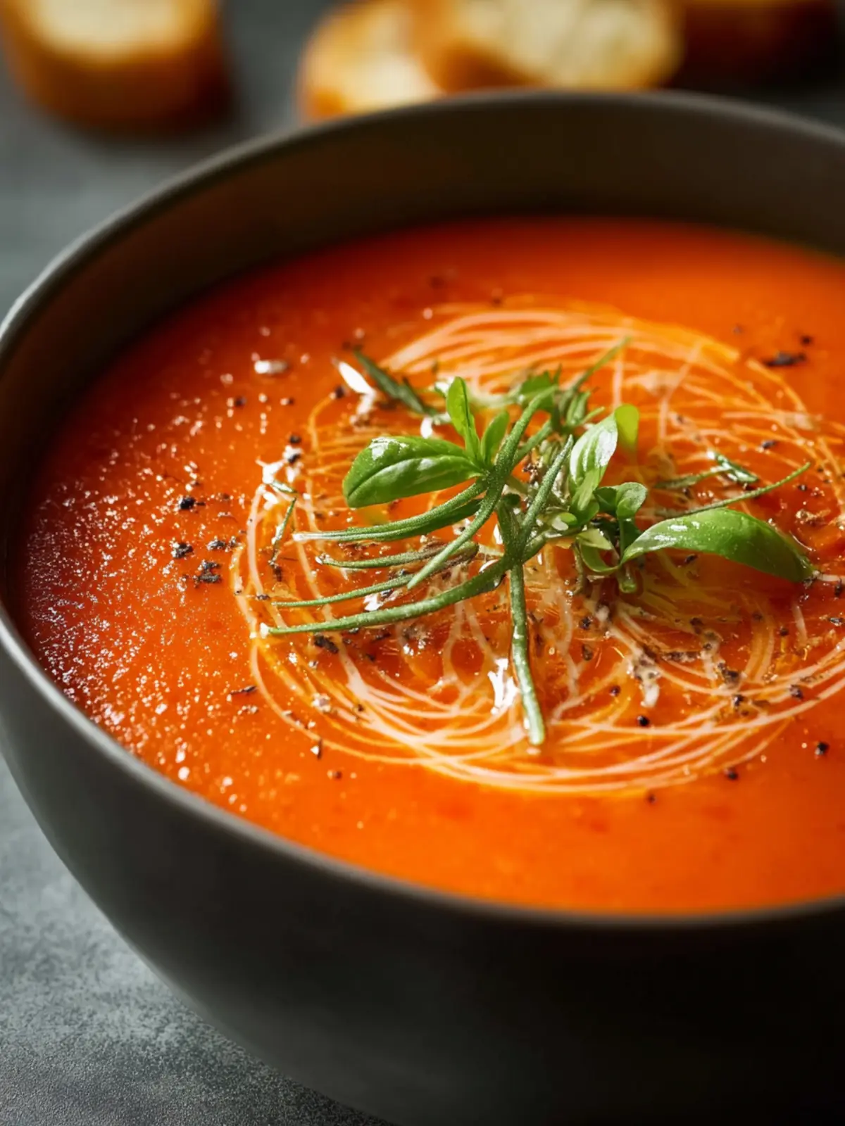 Creamy Tomato Soup Recipe First Image