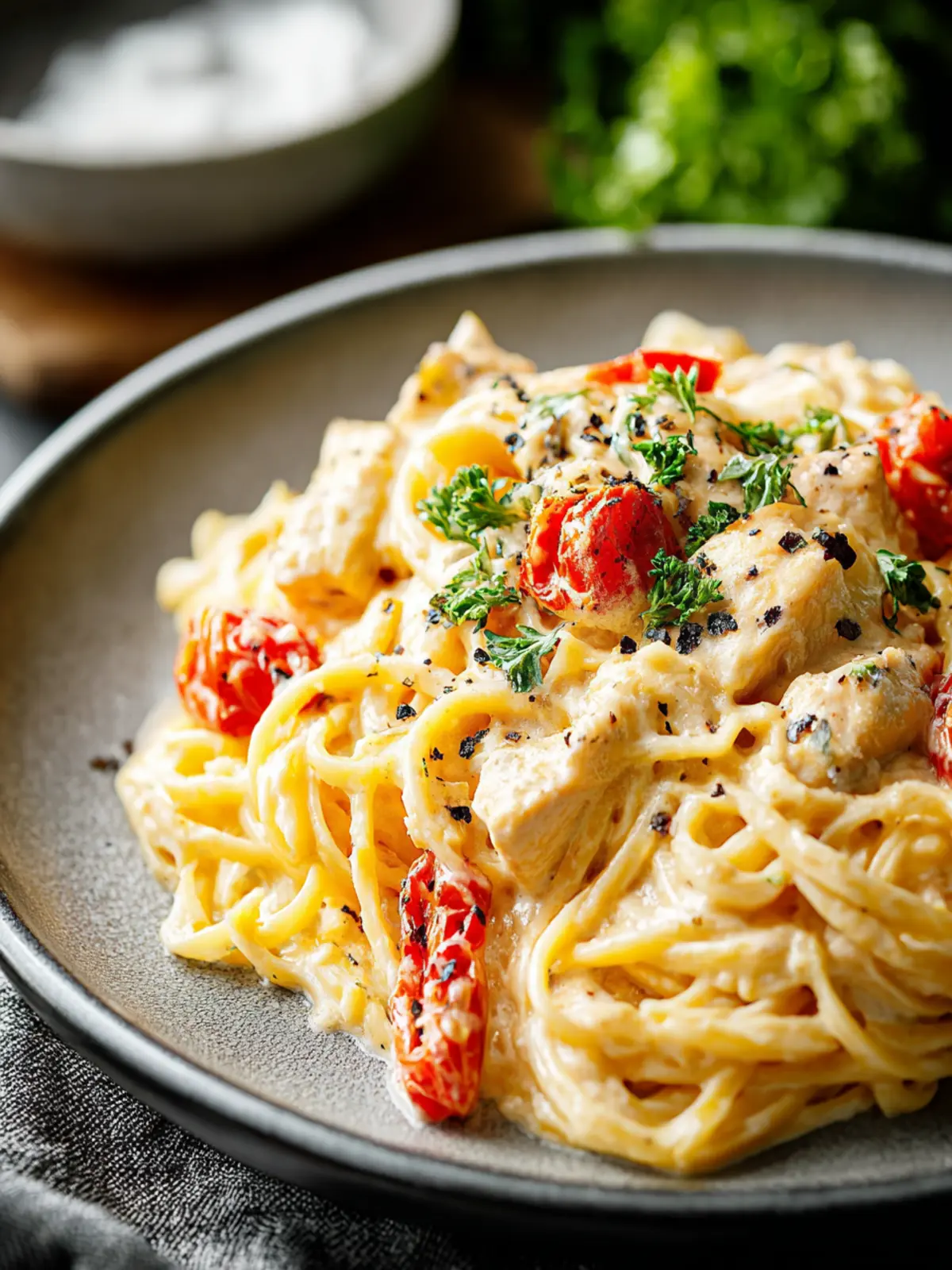 Creamy Chicken Spaghetti Recipe - A Comforting Delight First Image