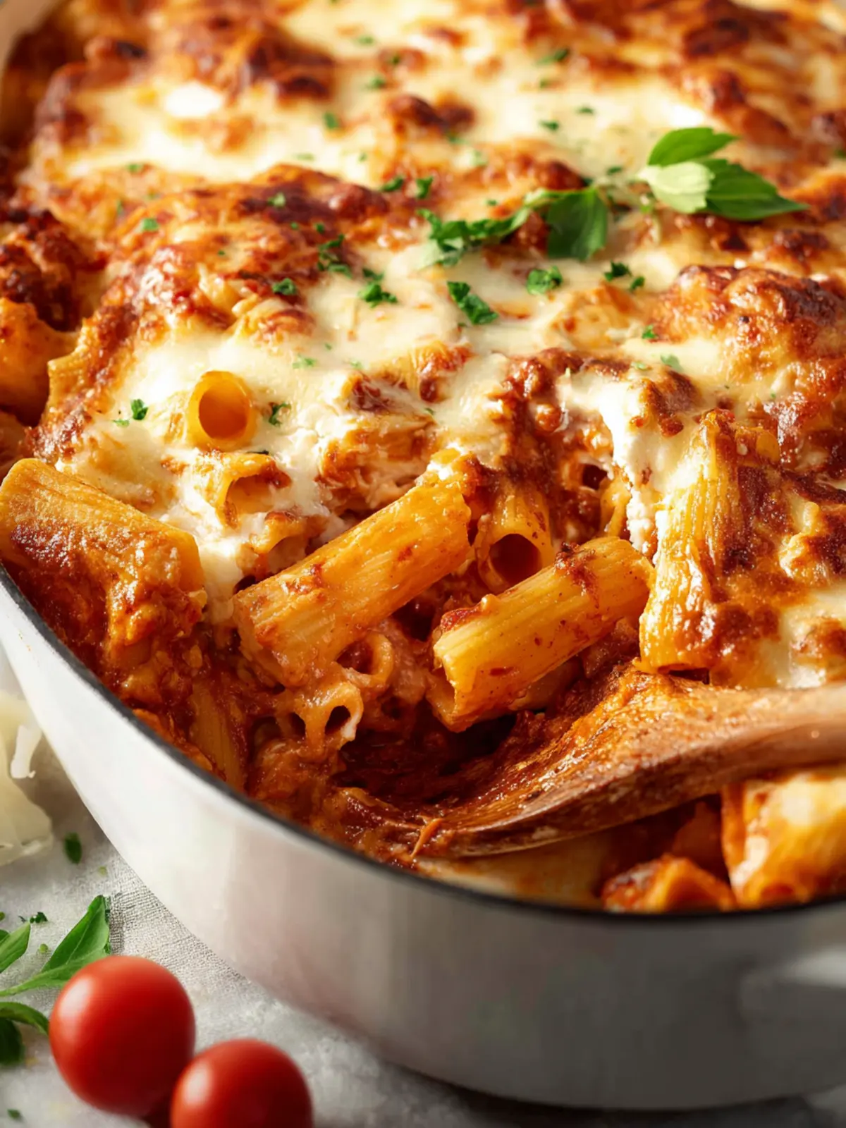 Baked Rigatoni with Ricotta First Image