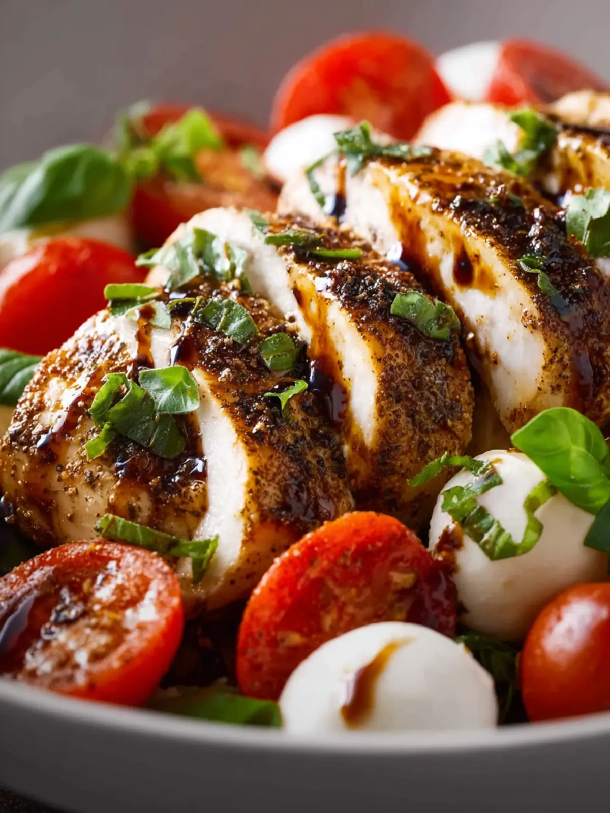 Chicken Caprese Salad: The Best Fresh Flavor Explosion 6