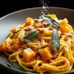 Brown Butter Sage Butternut Squash Pasta First Image